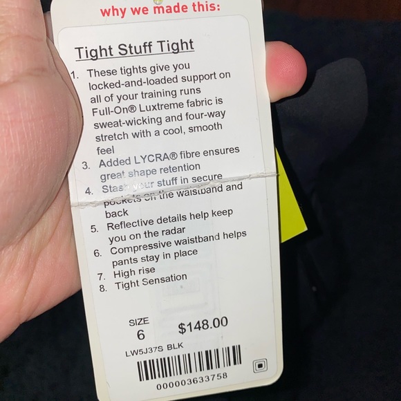 Lululemon leggings size 6 - Picture 6 of 7